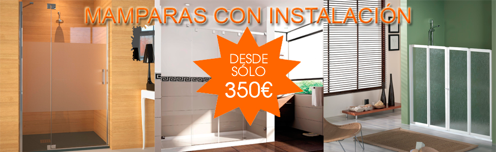 Instalación de mamparas de baño. Montaje de mamparas de baño